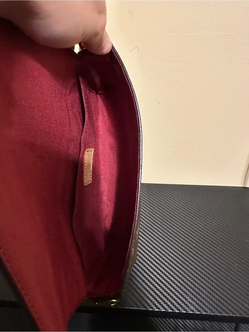 Brown clutch